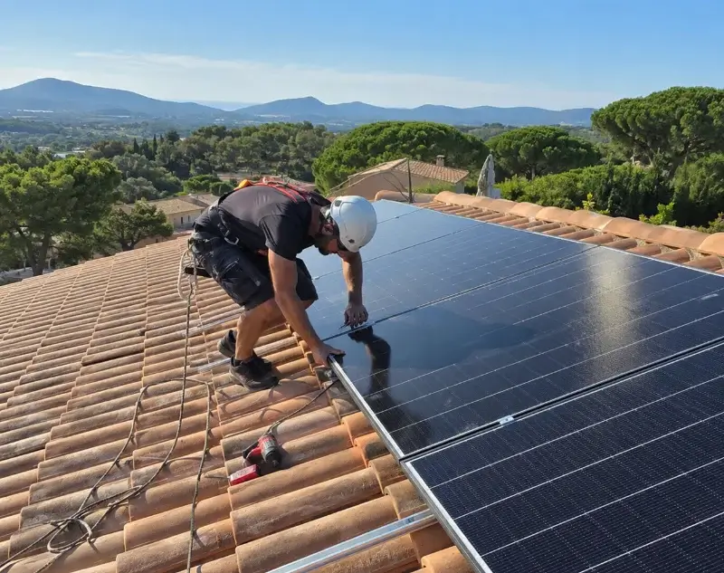 Installateur panneaux solaires Estérençuby — pose photovoltaïque sur toiture